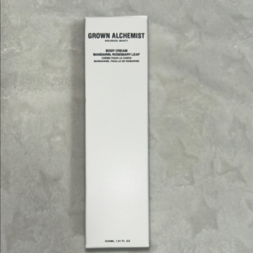 Grown Alchemist Geranium Body Cream in White Packaging